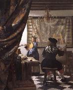 Jan Vermeer The Art of Painting Spain oil painting artist